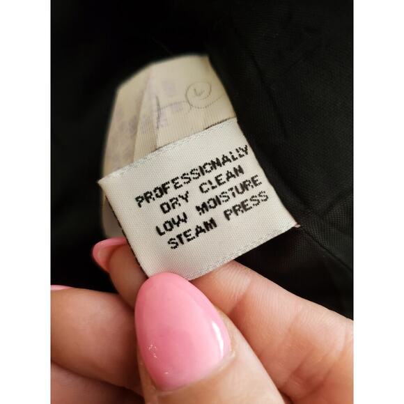 Vintage Oleg Cassini 1 Button Longline Blazer sz 10 - Picture 6 of 9